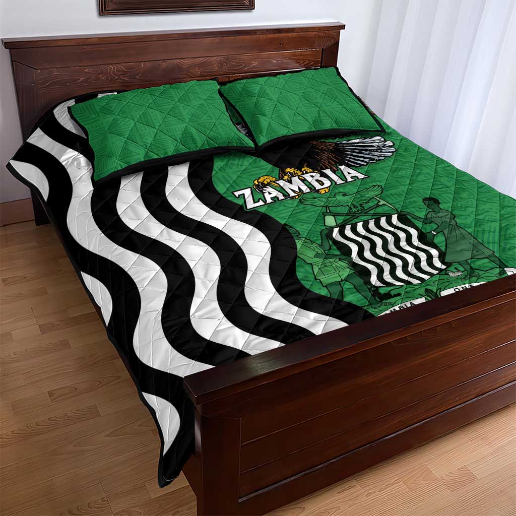 Icitungu ca Zambia Quilt Bed Set One Zambia One Nation LT15