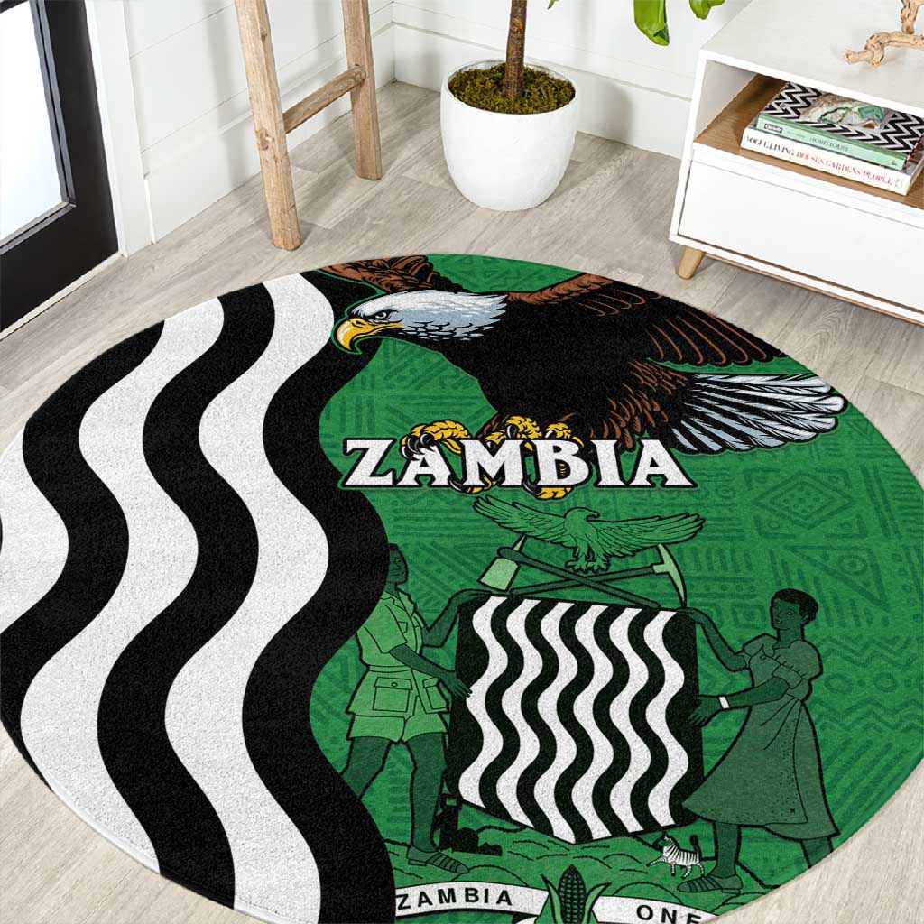 Icitungu ca Zambia Round Carpet One Zambia One Nation LT15