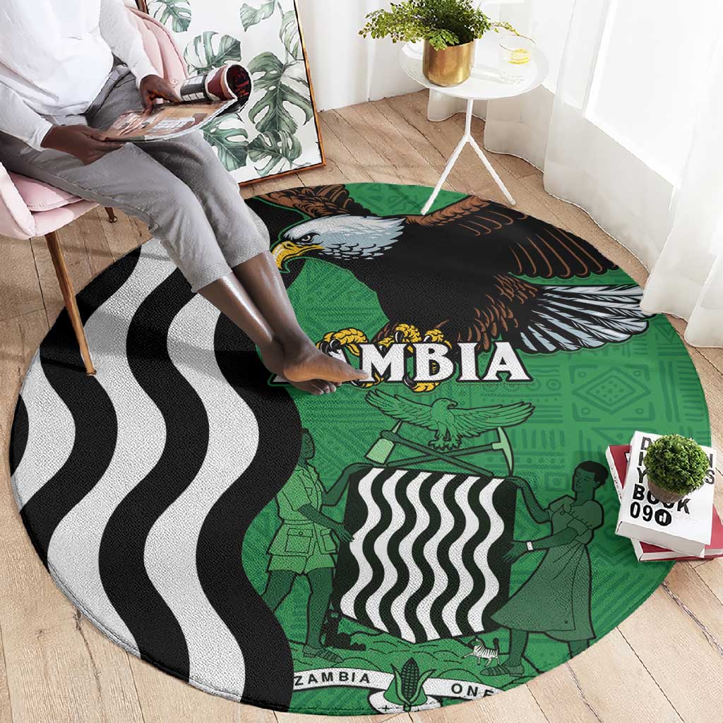 Icitungu ca Zambia Round Carpet One Zambia One Nation LT15