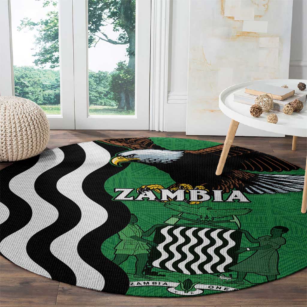 Icitungu ca Zambia Round Carpet One Zambia One Nation LT15