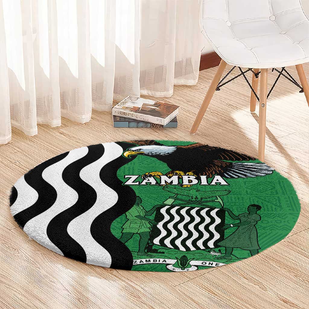Icitungu ca Zambia Round Carpet One Zambia One Nation LT15