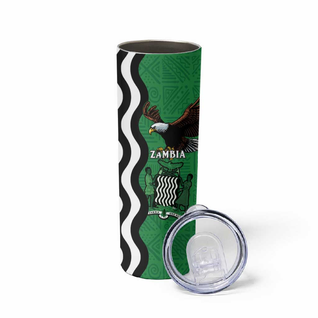 Icitungu ca Zambia Skinny Tumbler One Zambia One Nation LT15