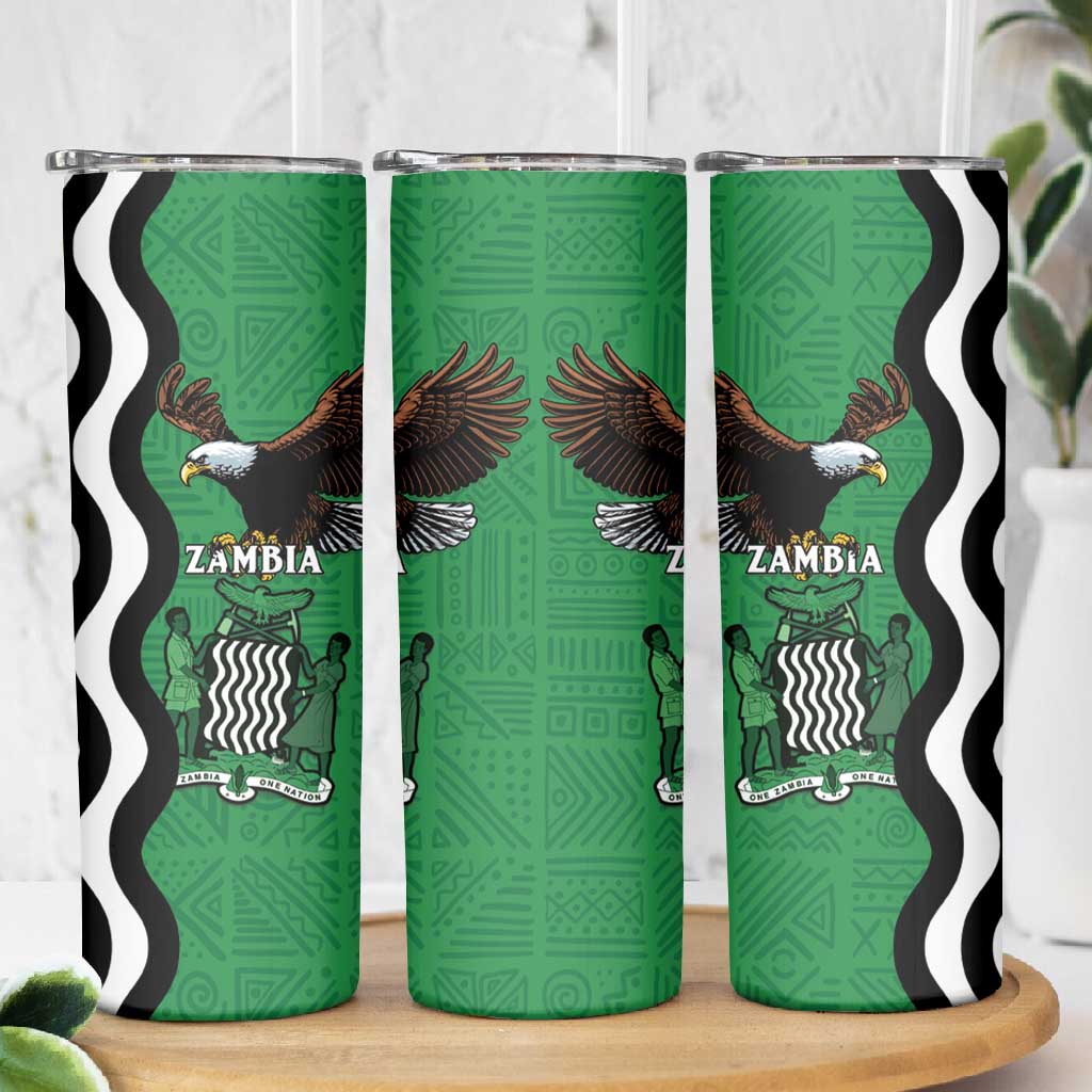 Icitungu ca Zambia Skinny Tumbler One Zambia One Nation LT15