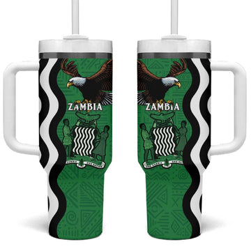 Icitungu ca Zambia Tumbler With Handle One Zambia One Nation LT15