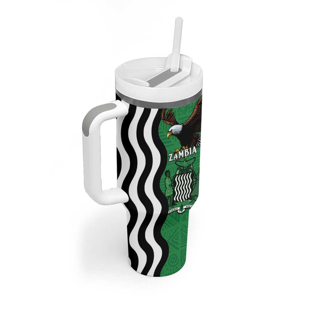 Icitungu ca Zambia Tumbler With Handle One Zambia One Nation LT15