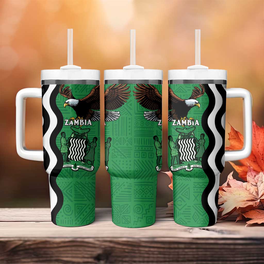 Icitungu ca Zambia Tumbler With Handle One Zambia One Nation LT15