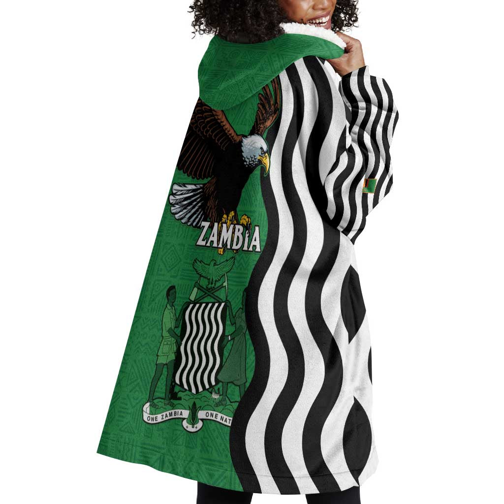 Icitungu ca Zambia Wearable Blanket Hoodie One Zambia One Nation LT15