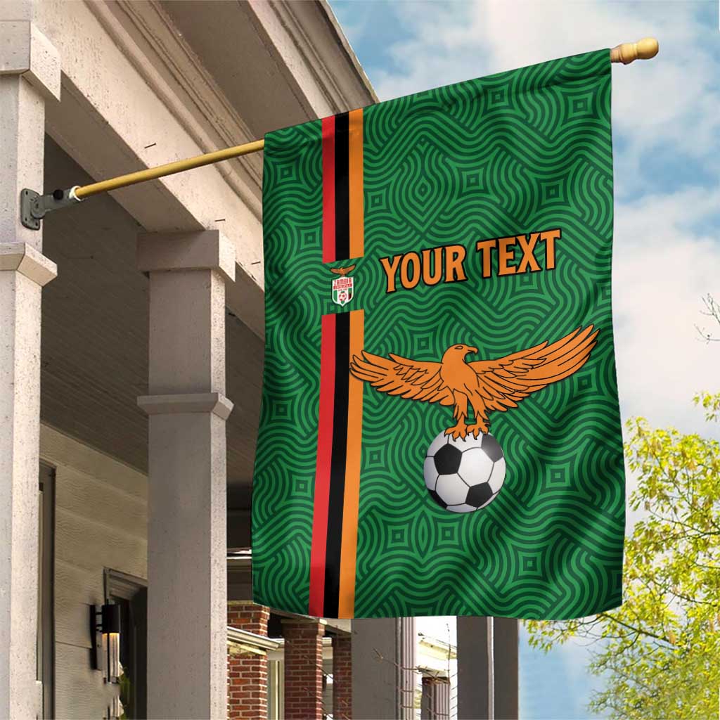 Custom Zambia Football Garden Flag Go Chipolopolo LT15