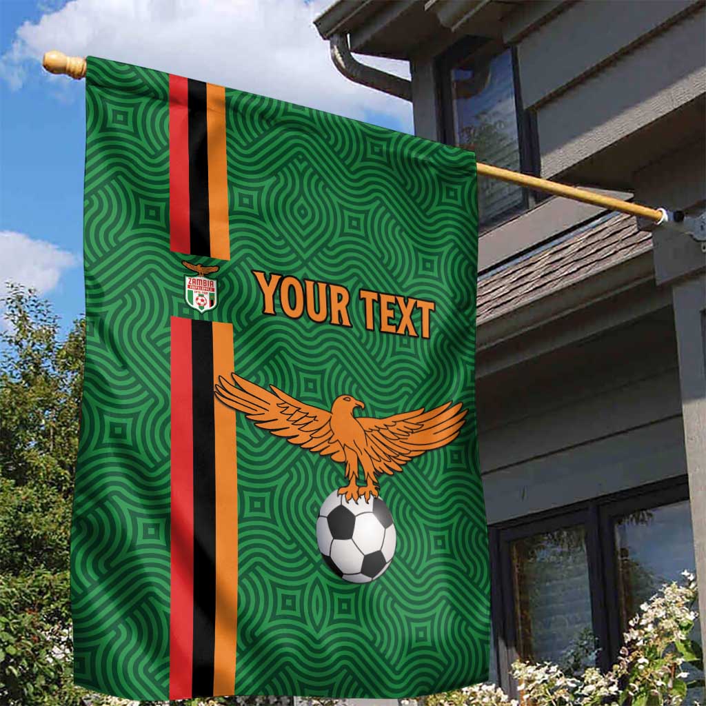 Custom Zambia Football Garden Flag Go Chipolopolo LT15