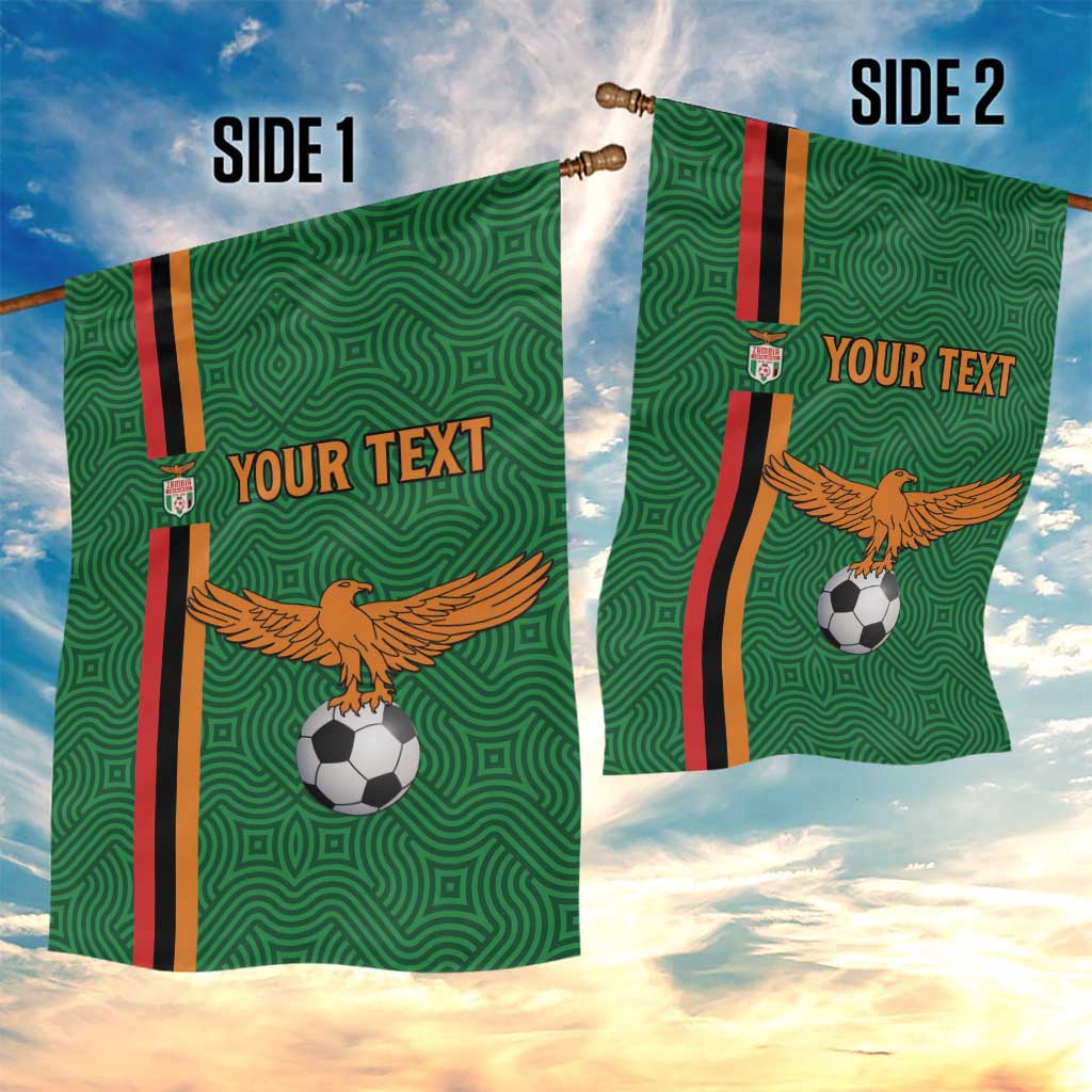 Custom Zambia Football Garden Flag Go Chipolopolo LT15