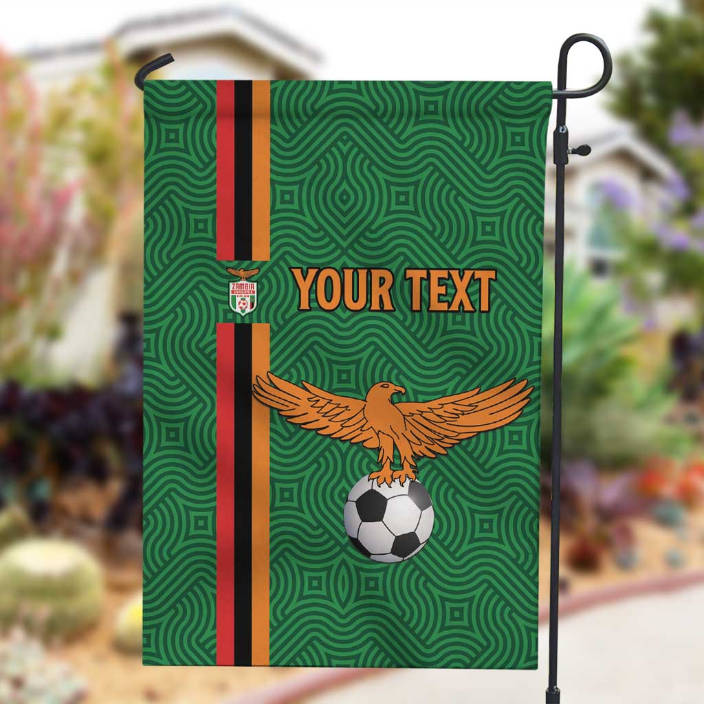 Custom Zambia Football Garden Flag Go Chipolopolo LT15