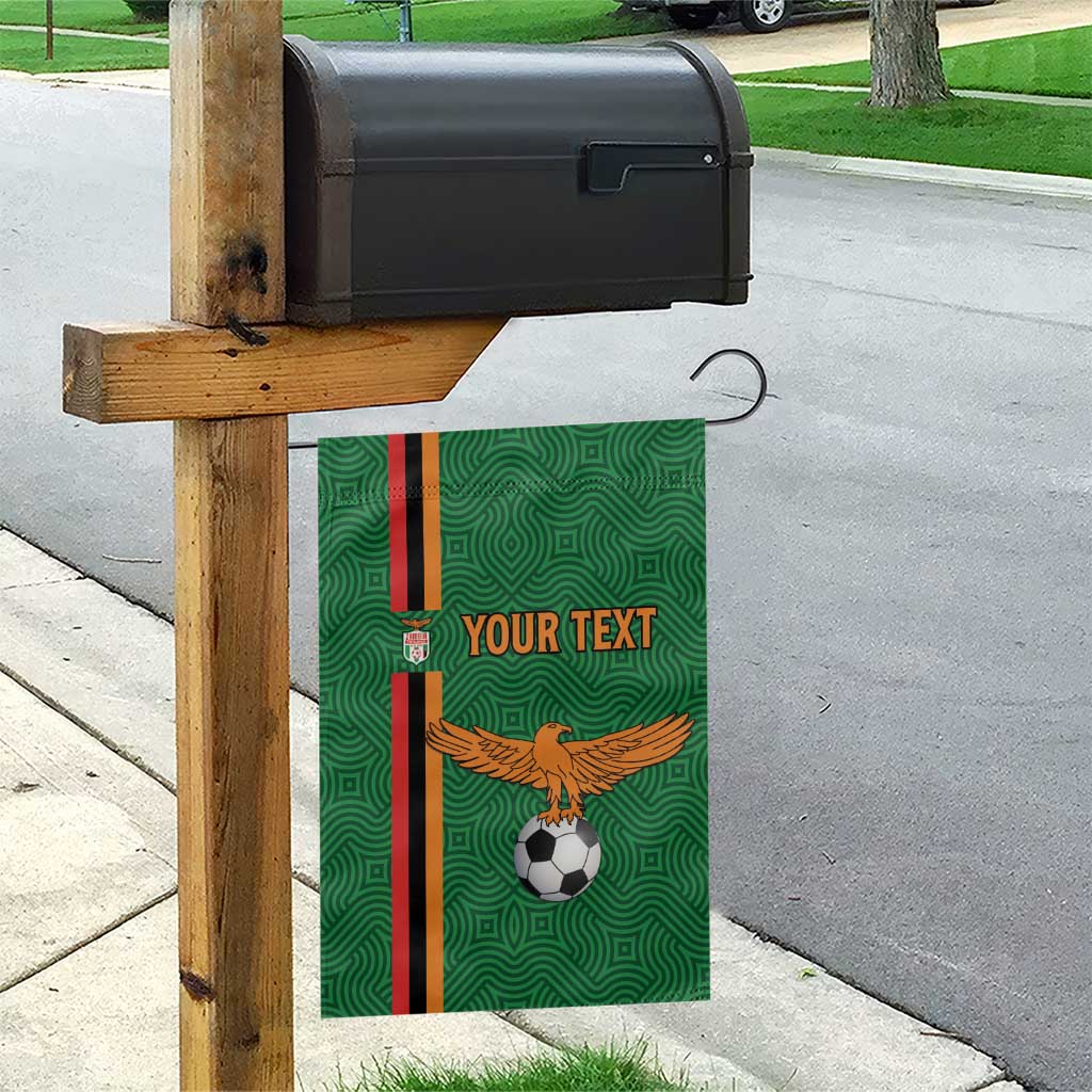 Custom Zambia Football Garden Flag Go Chipolopolo LT15