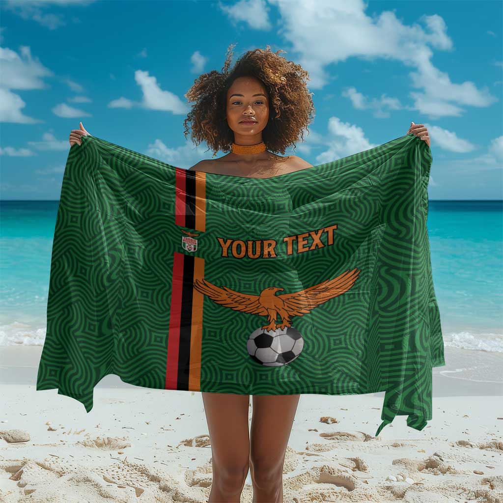 Custom Zambia Football Sarong Go Chipolopolo LT15