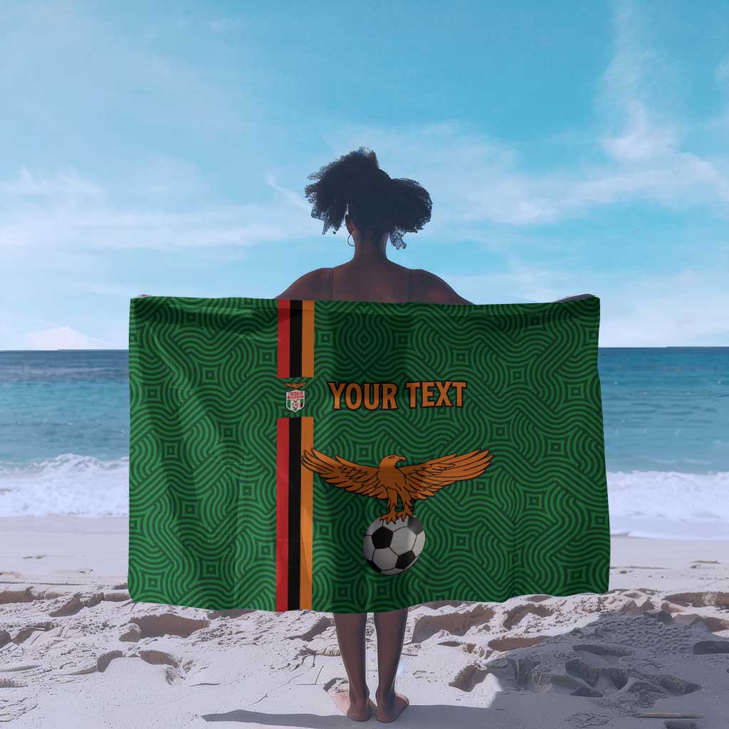 Custom Zambia Football Sarong Go Chipolopolo LT15