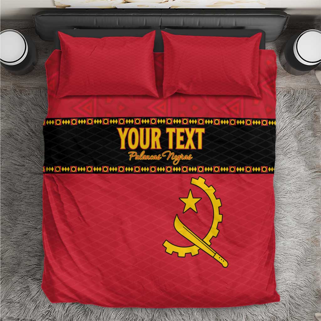 Custom Angola Football Bedding Set Viva Palancas Negras LT15