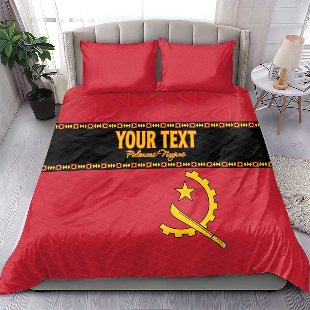 Custom Angola Football Bedding Set Viva Palancas Negras LT15