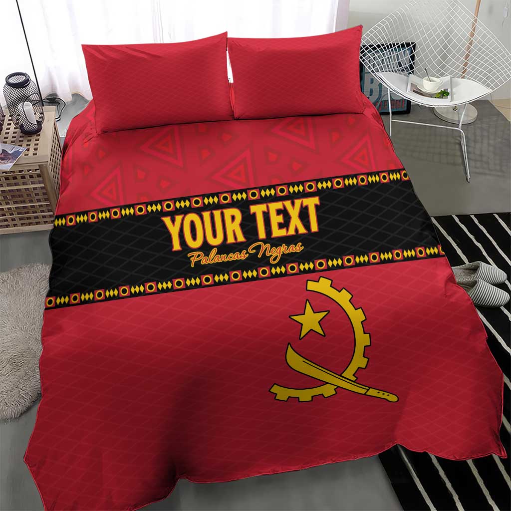 Custom Angola Football Bedding Set Viva Palancas Negras LT15