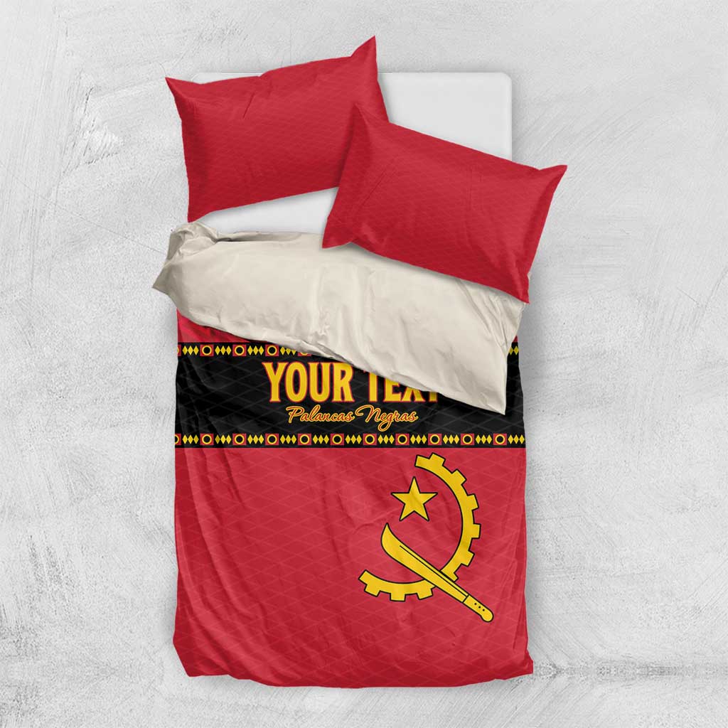 Custom Angola Football Bedding Set Viva Palancas Negras LT15