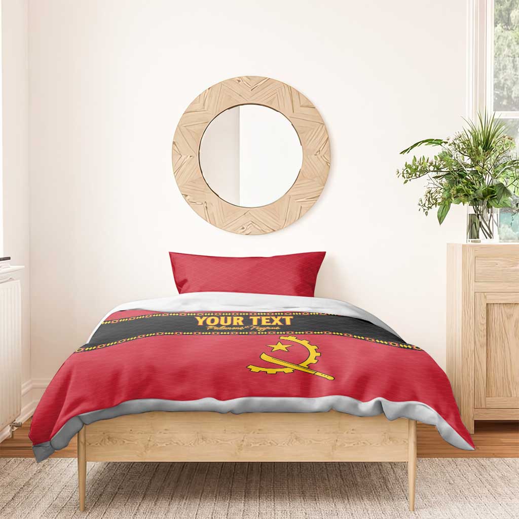 Custom Angola Football Bedding Set Viva Palancas Negras LT15