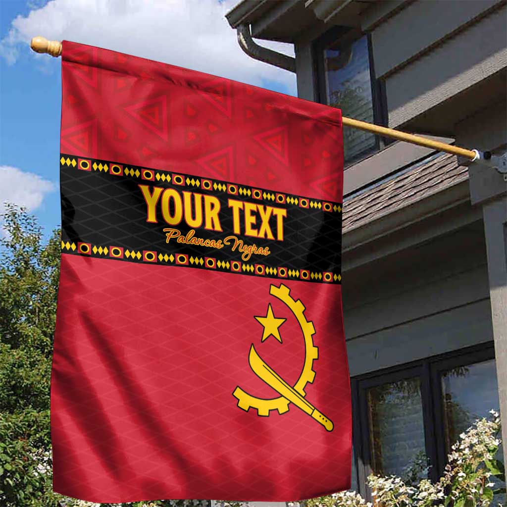 Custom Angola Football Garden Flag Viva Palancas Negras LT15