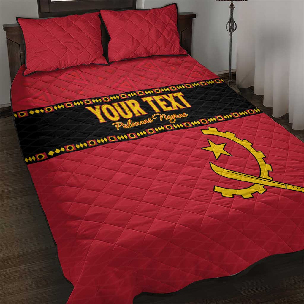 Custom Angola Football Quilt Bed Set Viva Palancas Negras LT15