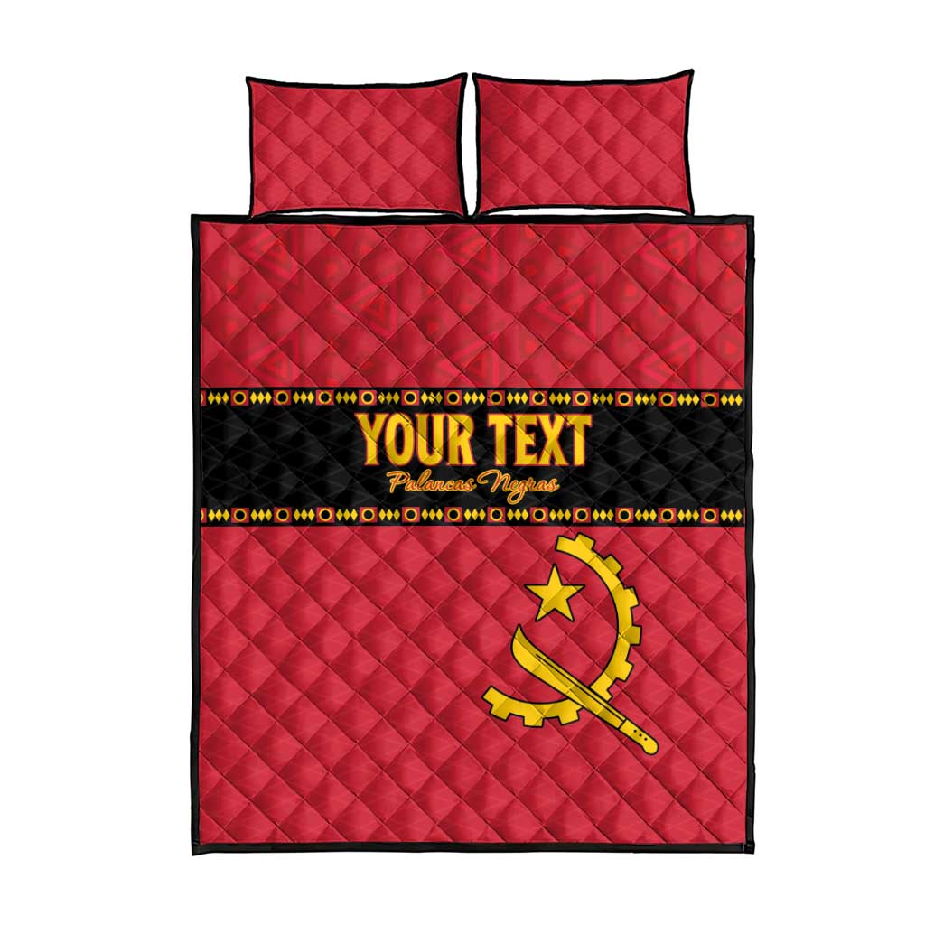 Custom Angola Football Quilt Bed Set Viva Palancas Negras LT15