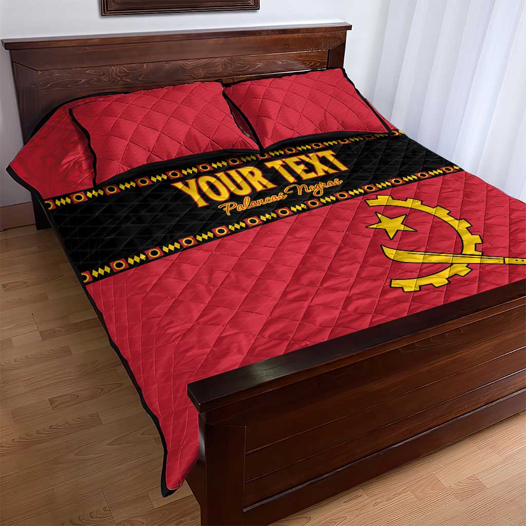 Custom Angola Football Quilt Bed Set Viva Palancas Negras LT15