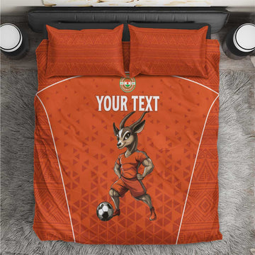 Custom Niger Football Bedding Set Allez Menas LT15