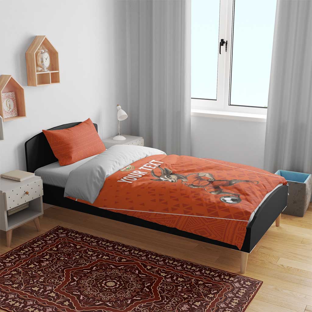 Custom Niger Football Bedding Set Allez Menas LT15