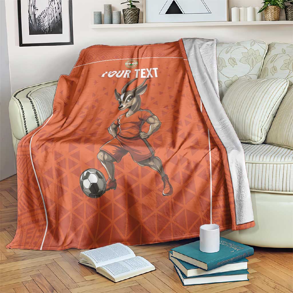 Custom Niger Football Blanket Allez Menas LT15