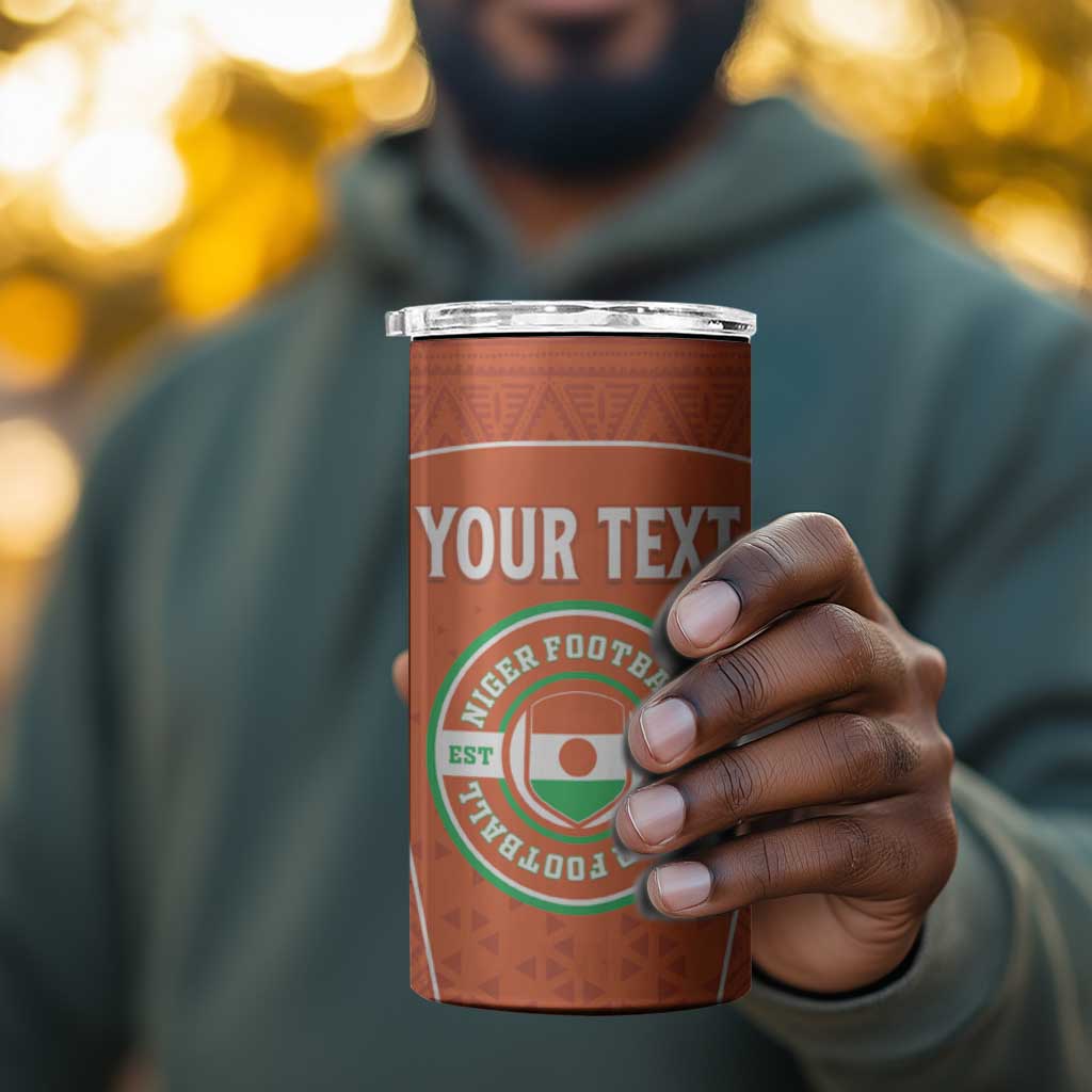 Custom Niger Football 4 in 1 Can Cooler Tumbler Allez Menas LT15