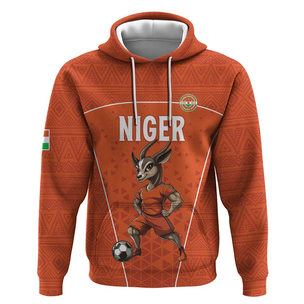 Custom Niger Football Hoodie Allez les Menas On Va Gagner LT15