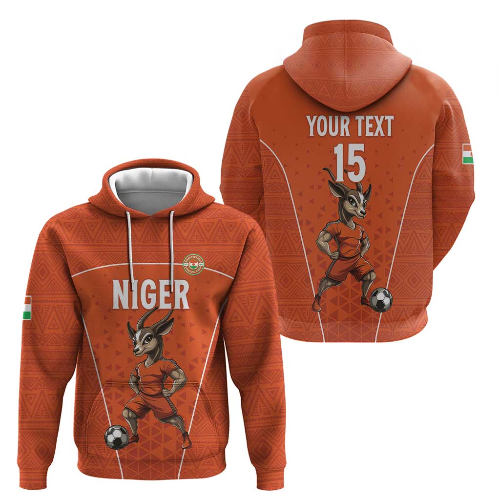 Custom Niger Football Hoodie Allez les Menas On Va Gagner LT15