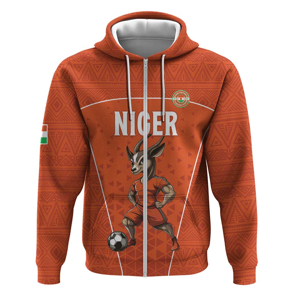 Custom Niger Football Hoodie Allez les Menas On Va Gagner LT15
