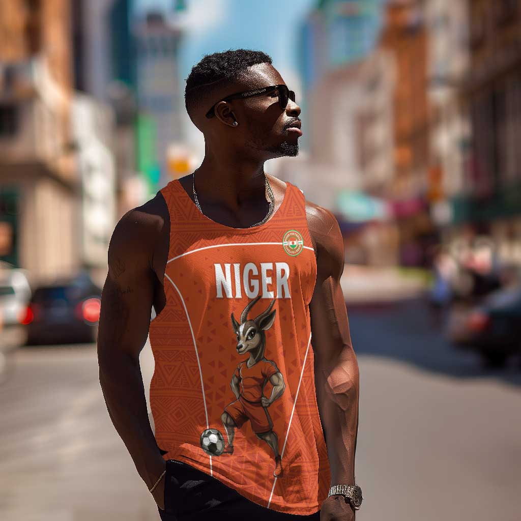 Custom Niger Football Men Tank Top Allez Menas LT15