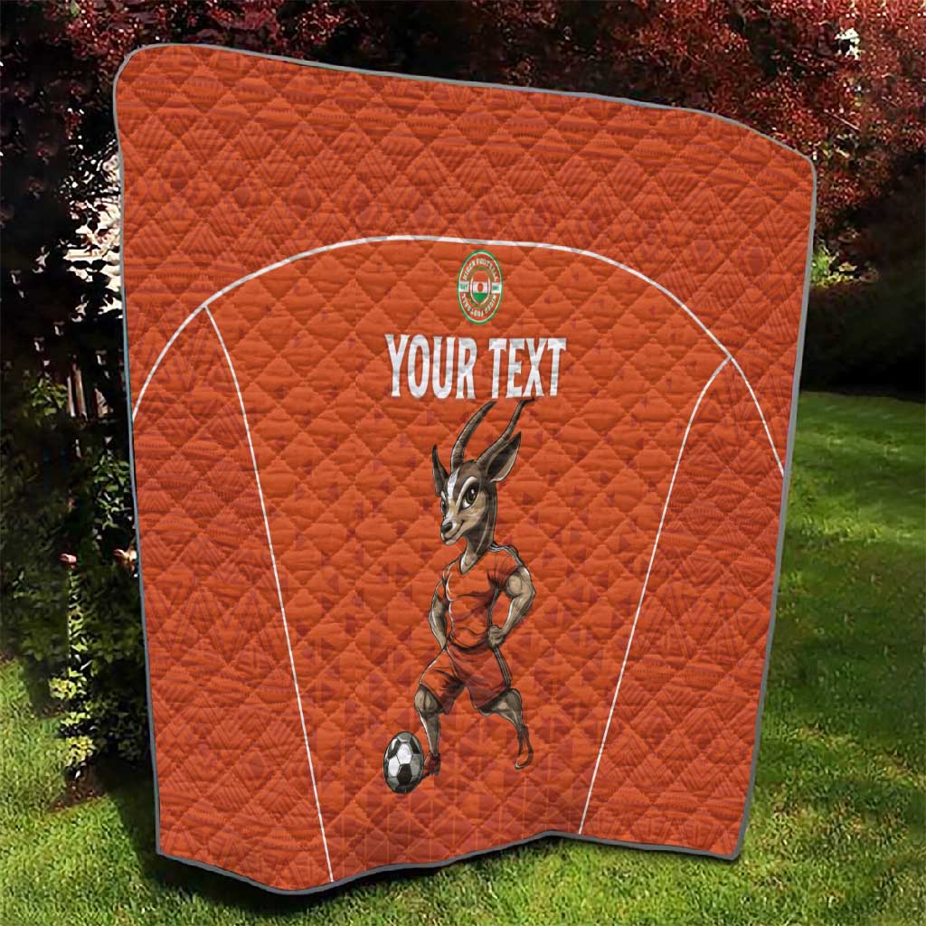 Custom Niger Football Quilt Allez Menas LT15