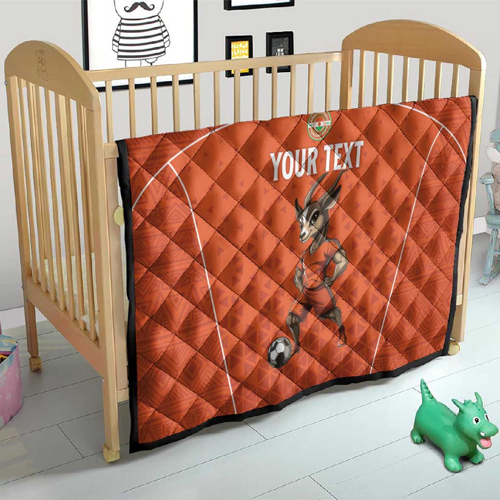 Custom Niger Football Quilt Allez Menas LT15