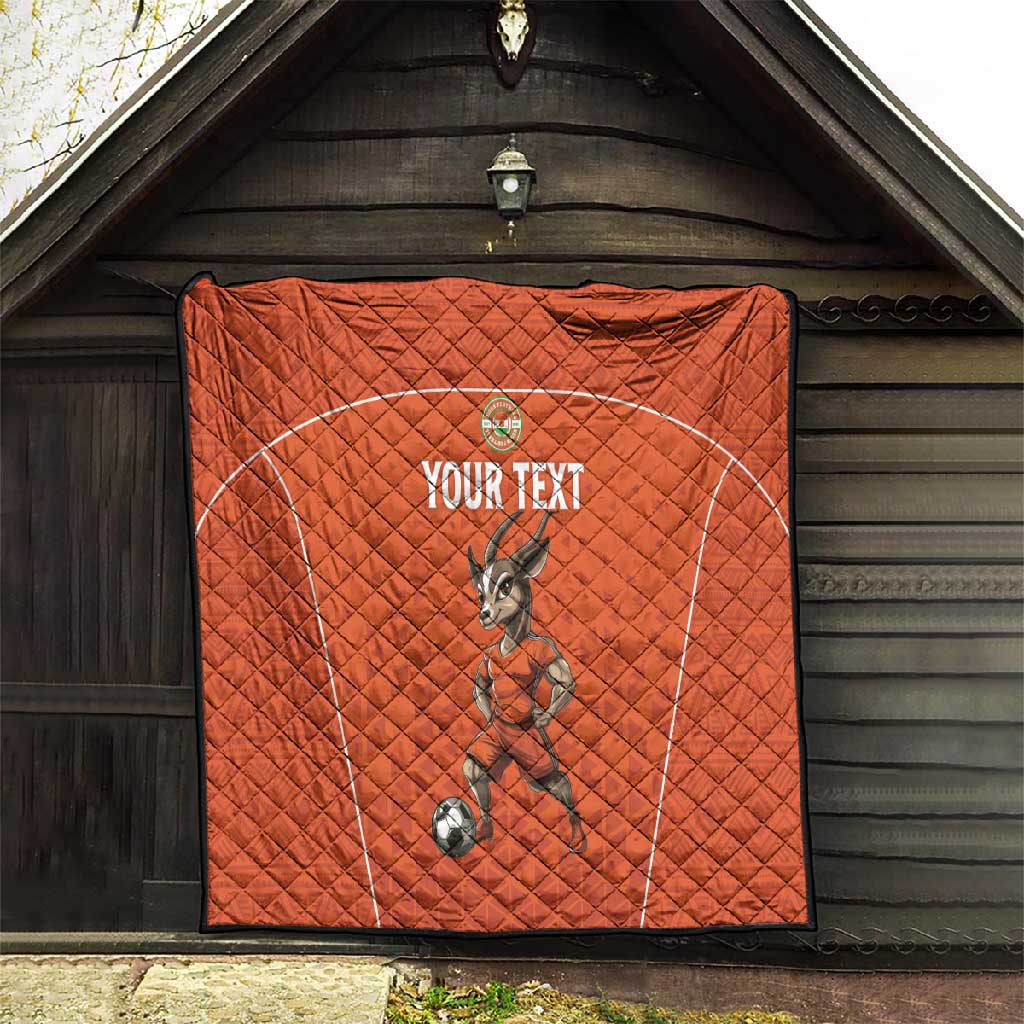 Custom Niger Football Quilt Allez Menas LT15