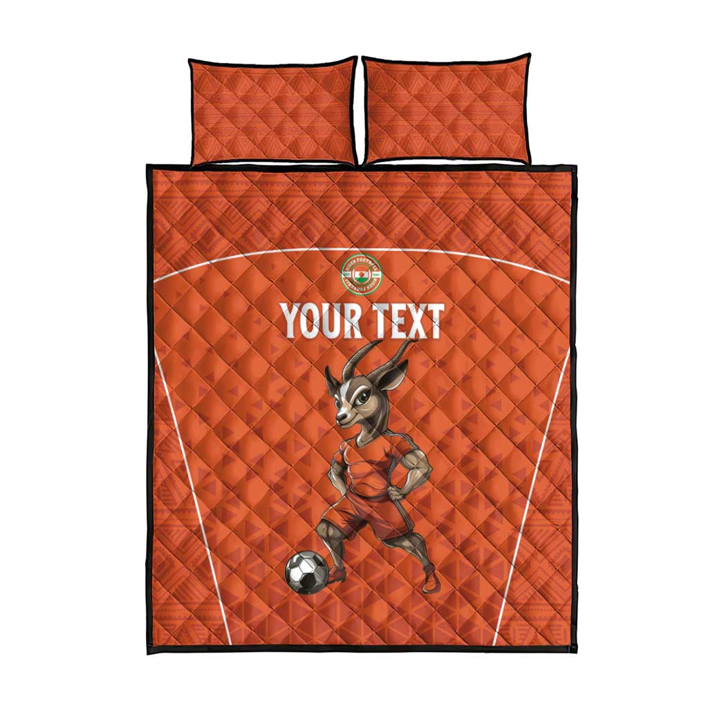 Custom Niger Football Quilt Bed Set Allez Menas LT15