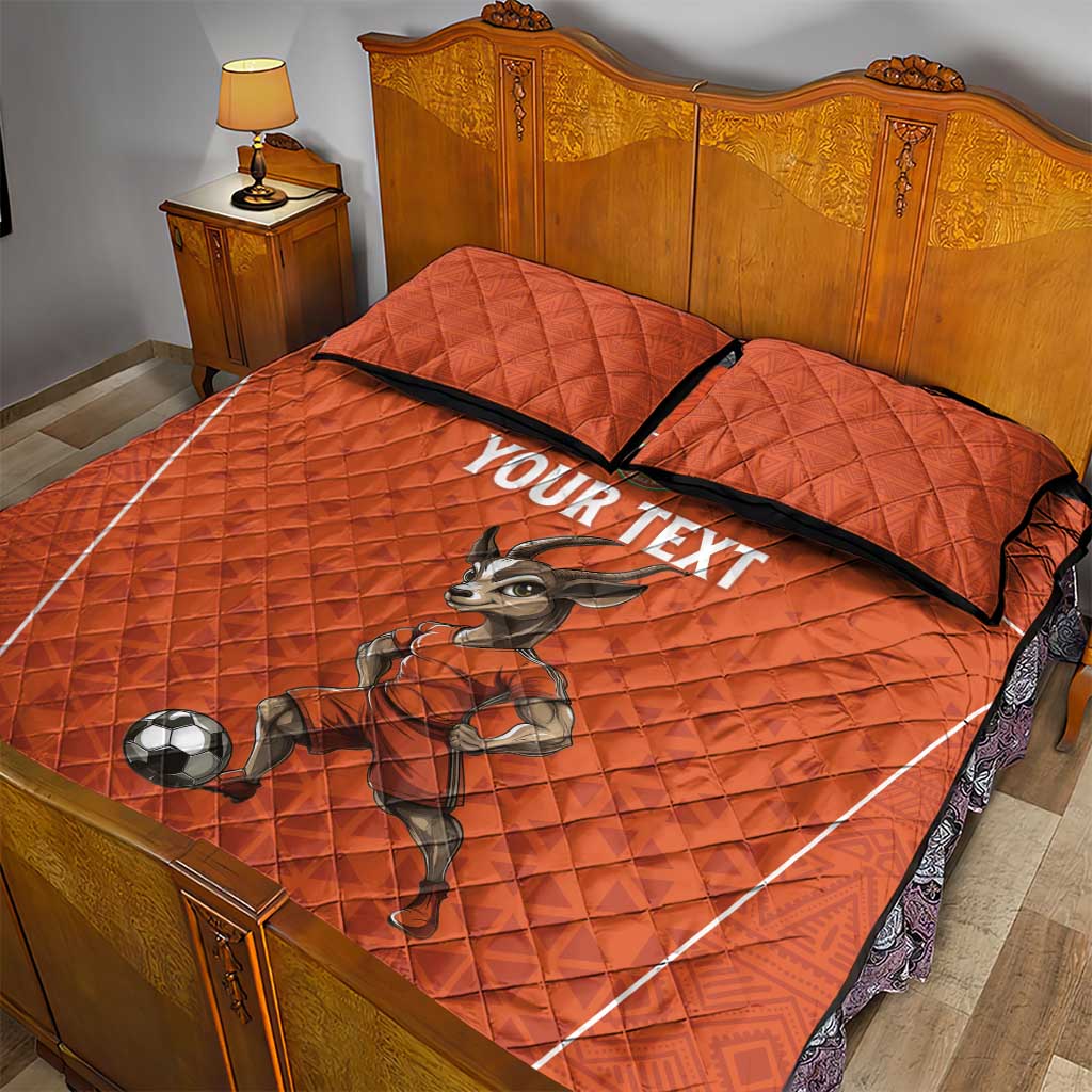 Custom Niger Football Quilt Bed Set Allez Menas LT15