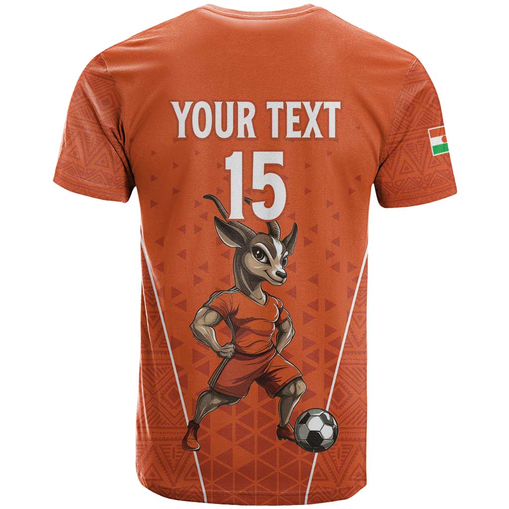 Custom Niger Football T shirt Allez Menas LT15