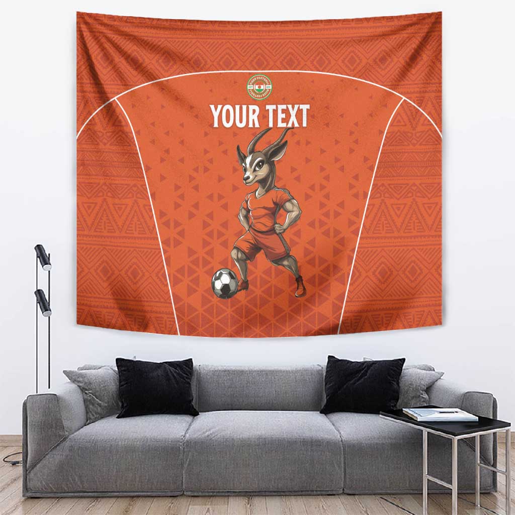 Custom Niger Football Tapestry Allez Menas LT15