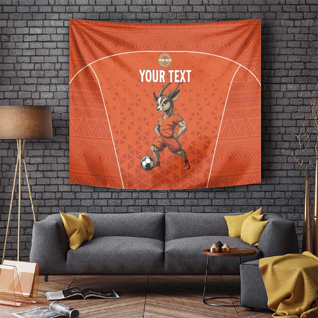 Custom Niger Football Tapestry Allez Menas LT15