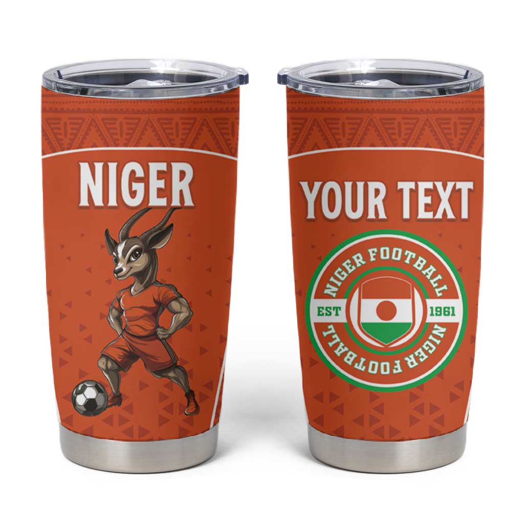 Custom Niger Football Tumbler Cup Allez Menas LT15