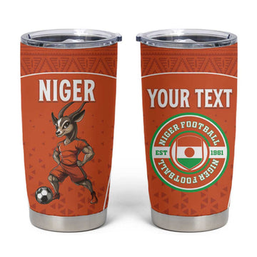 Custom Niger Football Tumbler Cup Allez Menas LT15