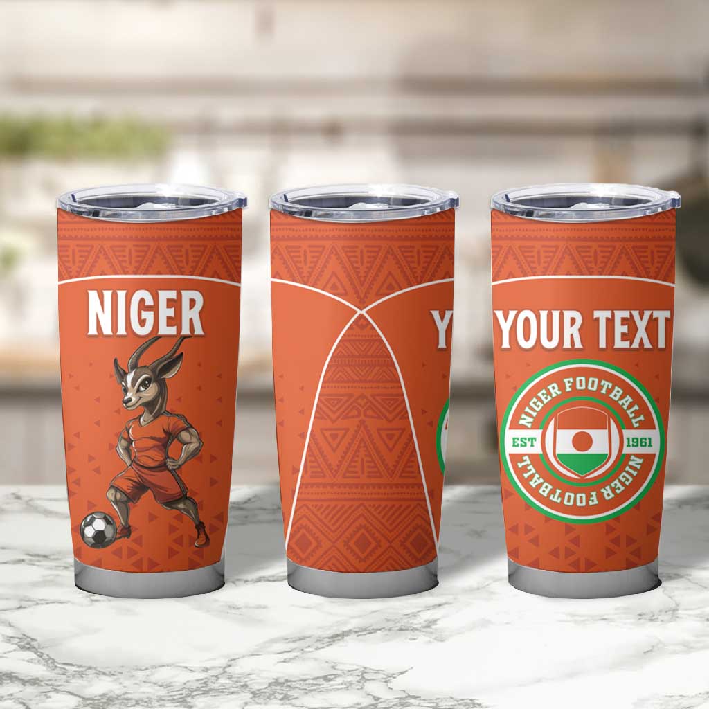 Custom Niger Football Tumbler Cup Allez Menas LT15