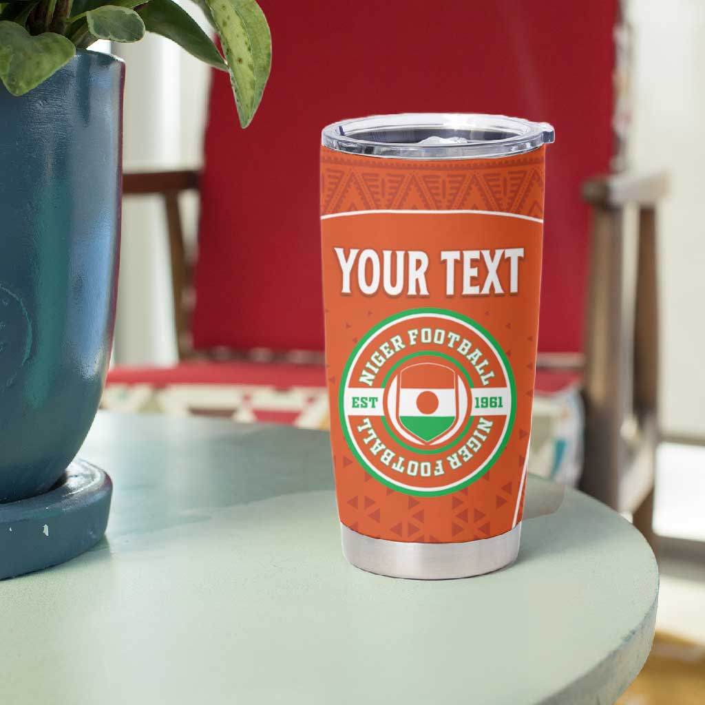 Custom Niger Football Tumbler Cup Allez Menas LT15