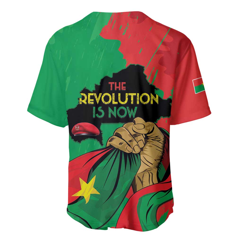 Burkina Faso I Stand With Traore Baseball Jersey LT15