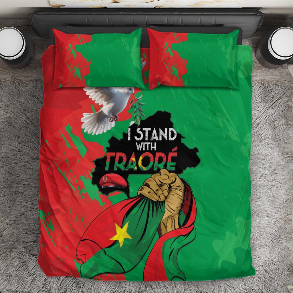 Burkina Faso I Stand With Traore Bedding Set LT15