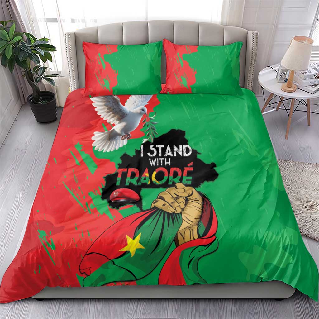 Burkina Faso I Stand With Traore Bedding Set LT15